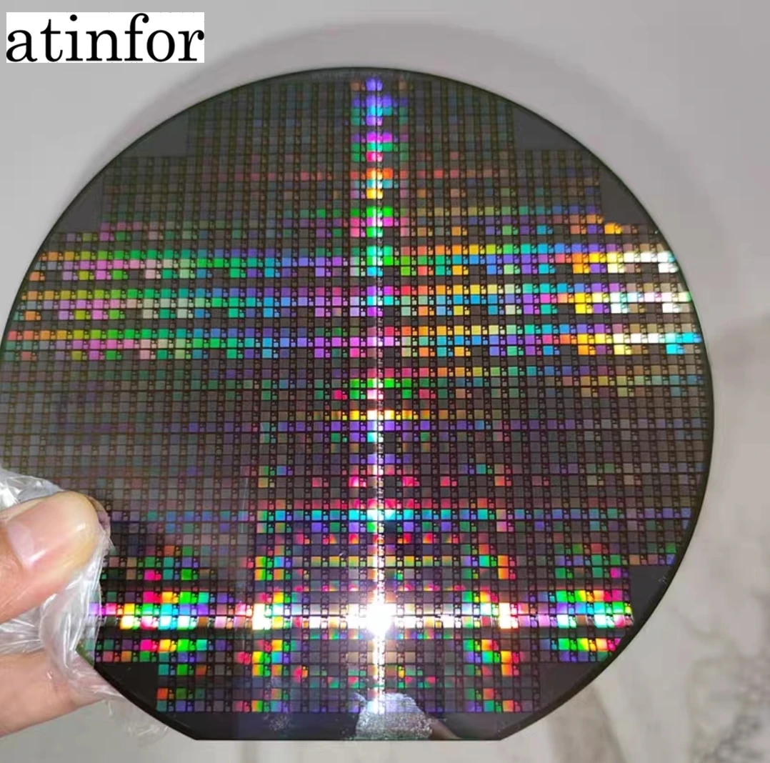 atinfor  wafer Silicon wafer integrated circuit CPU chip Technology sensing IC gift semiconductor lithography wafer