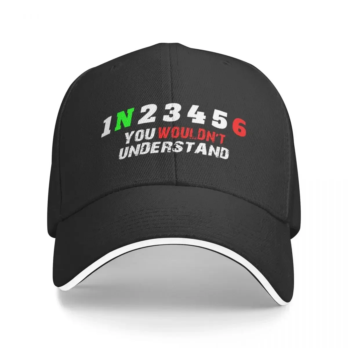 1N23456 Motorcycle Shift Baseball Caps Sun Caps Unisex Hats