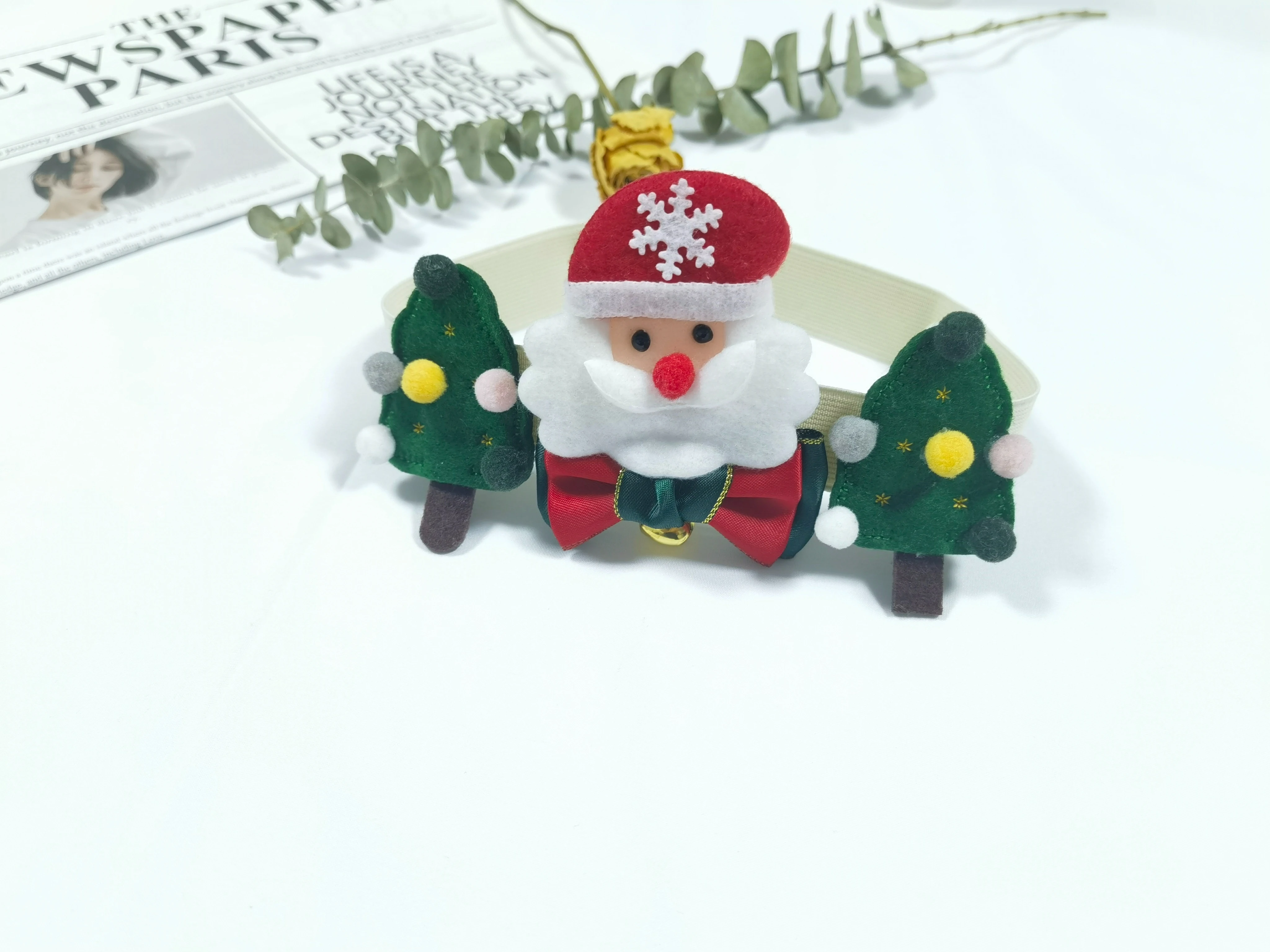 Creative handmade Christmas Santa Claus curtain ties, suitable for living room and bedroom home decoration.tiebacks