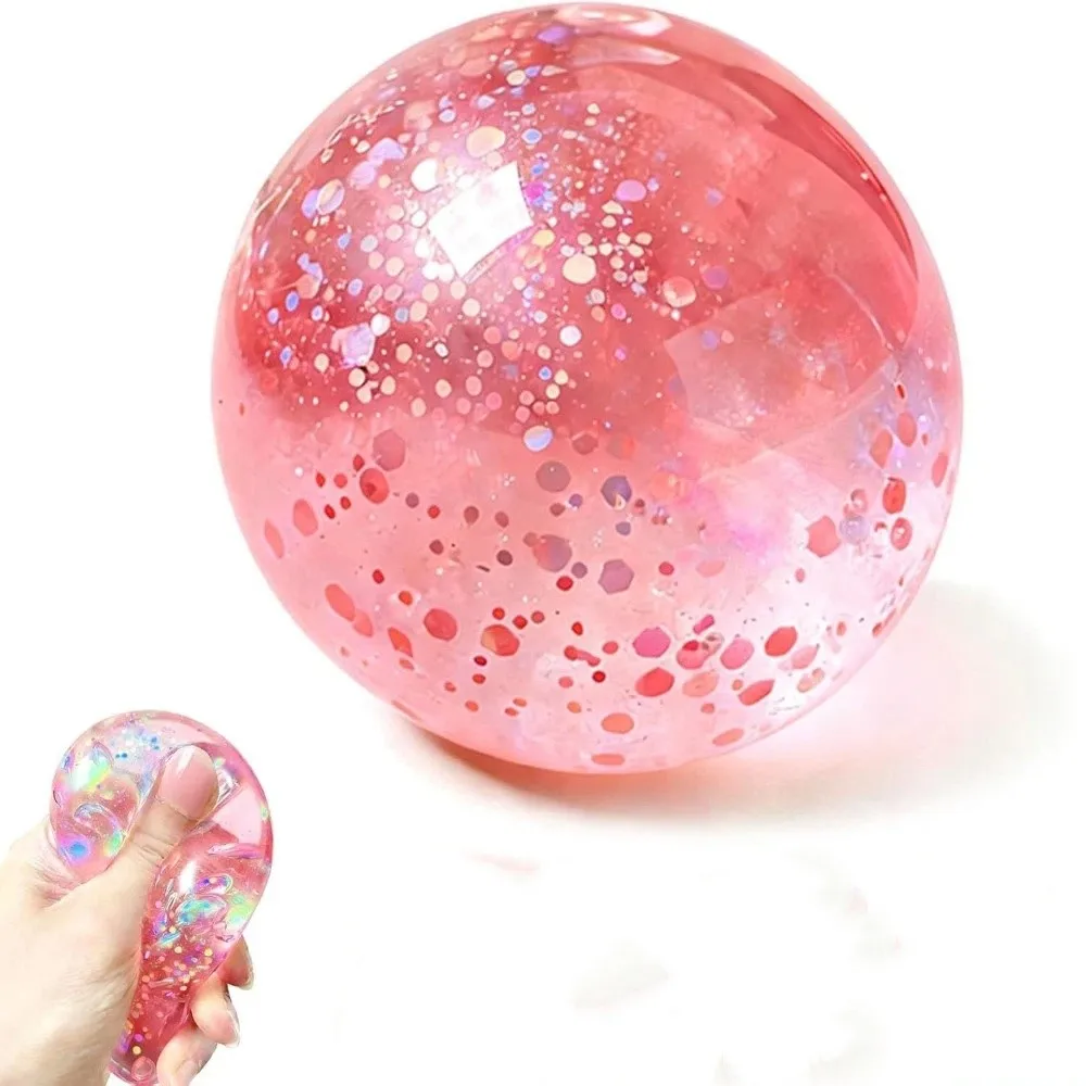 Funny Slow Rebound Maltose Squeezable Non-Bounce Soft Fidget Glitter Slow Rising Squishy Classroom