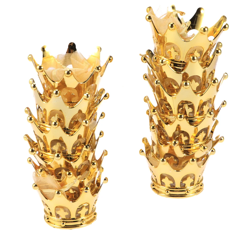 

15 Pcs Para Large Crowns Decoration Decorations Wedding Candy Cajas Dulces Bag Party Favor Box