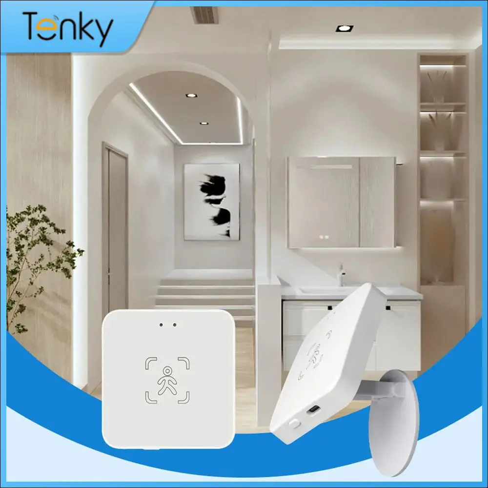 

WiFi / Smart Human Presence Sensor,Luminance/Distance Detection, Tuya Smart Life Home Automation,For Z2M Alexa,