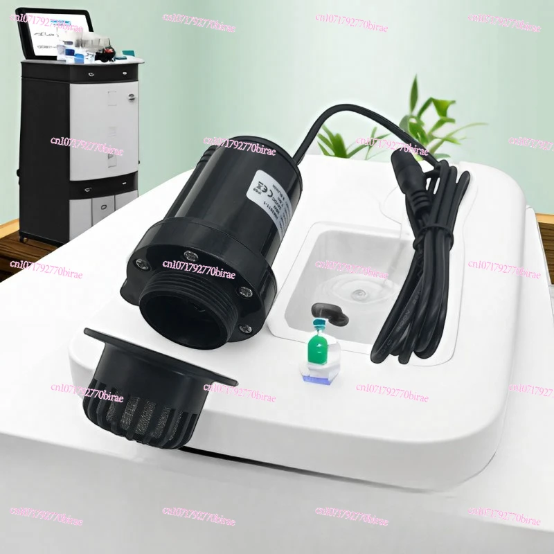 Manufacturer for Silent Single-phase/three-phase 12V24V Micro Brushless Dc Carbonated Spring Hair Wash Spa Submersible Pump