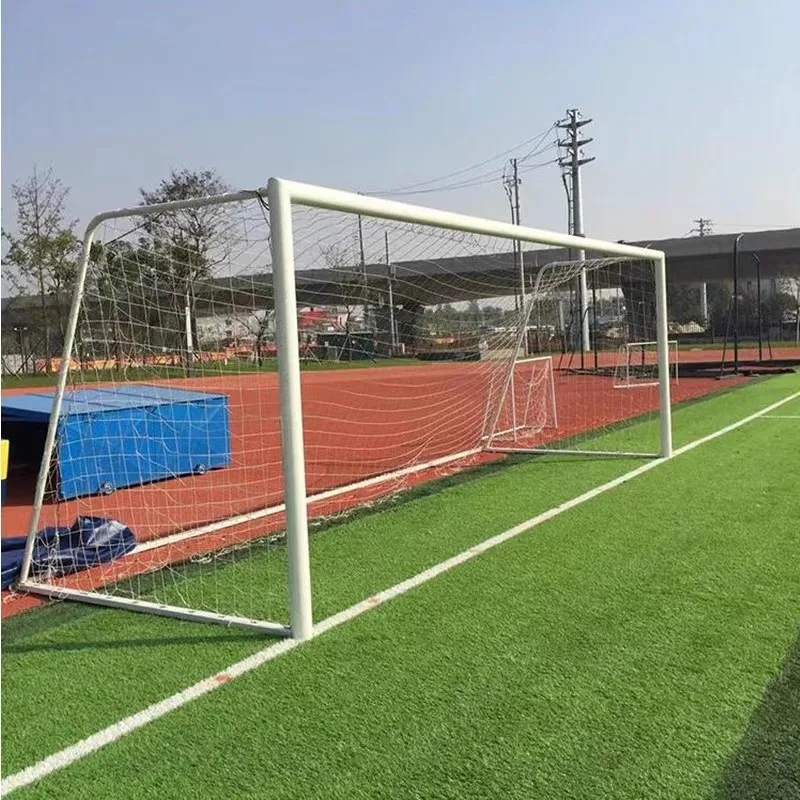 11 Players Stainless Steel Movable Detachable Football goal Soccer Goal Post Gatepromote sales