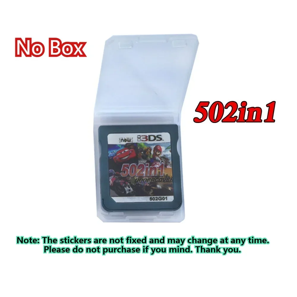 482-in-1 compilatie DS NDS 3DS 3DS NDSL Game Cartridge-kaart Videogame Handheld Player Game Card (R4-kaart)