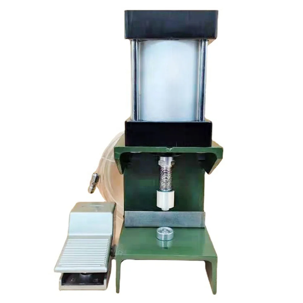 Exclusive Offers Pneumatic Grommet Eyelet Punching Hole Machine For Tarpaulin