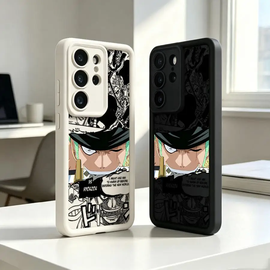 Phone Cover Case for Samsung Galaxy S26 S24 ultra S20 FE S22 Plus S25 S21 S23 Note 20 Ultra Hot Ones Pieces Luffys