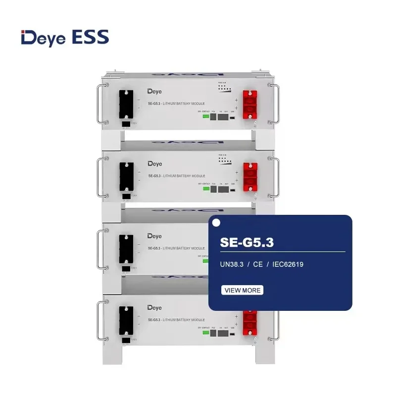 Factory Direct price  Deye battery solar battery energy  Lithium battery  pack for PV system