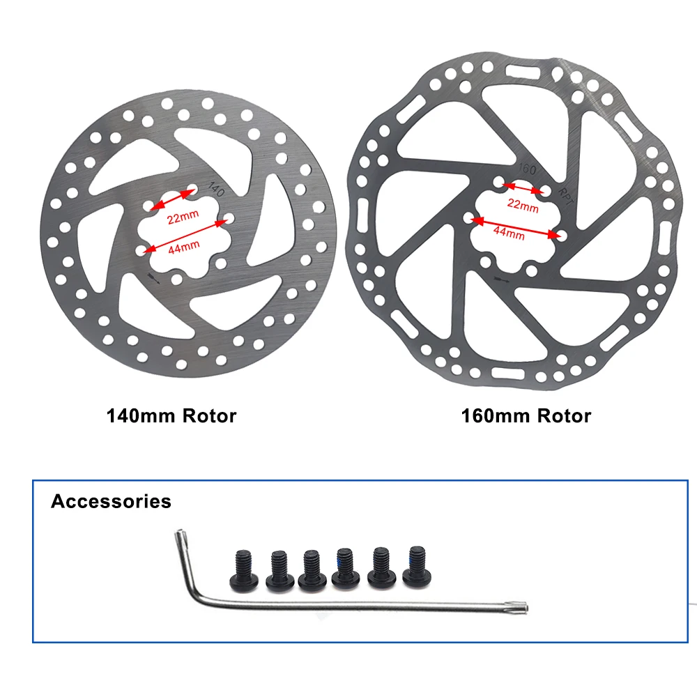 NUTT A5-D Electric Scooter Disc Brake E Hydraulic Pad 140 160 Rotor Accessories For KUGOO M4 Pro M5 G2 Wolf Warrior Smartgyro