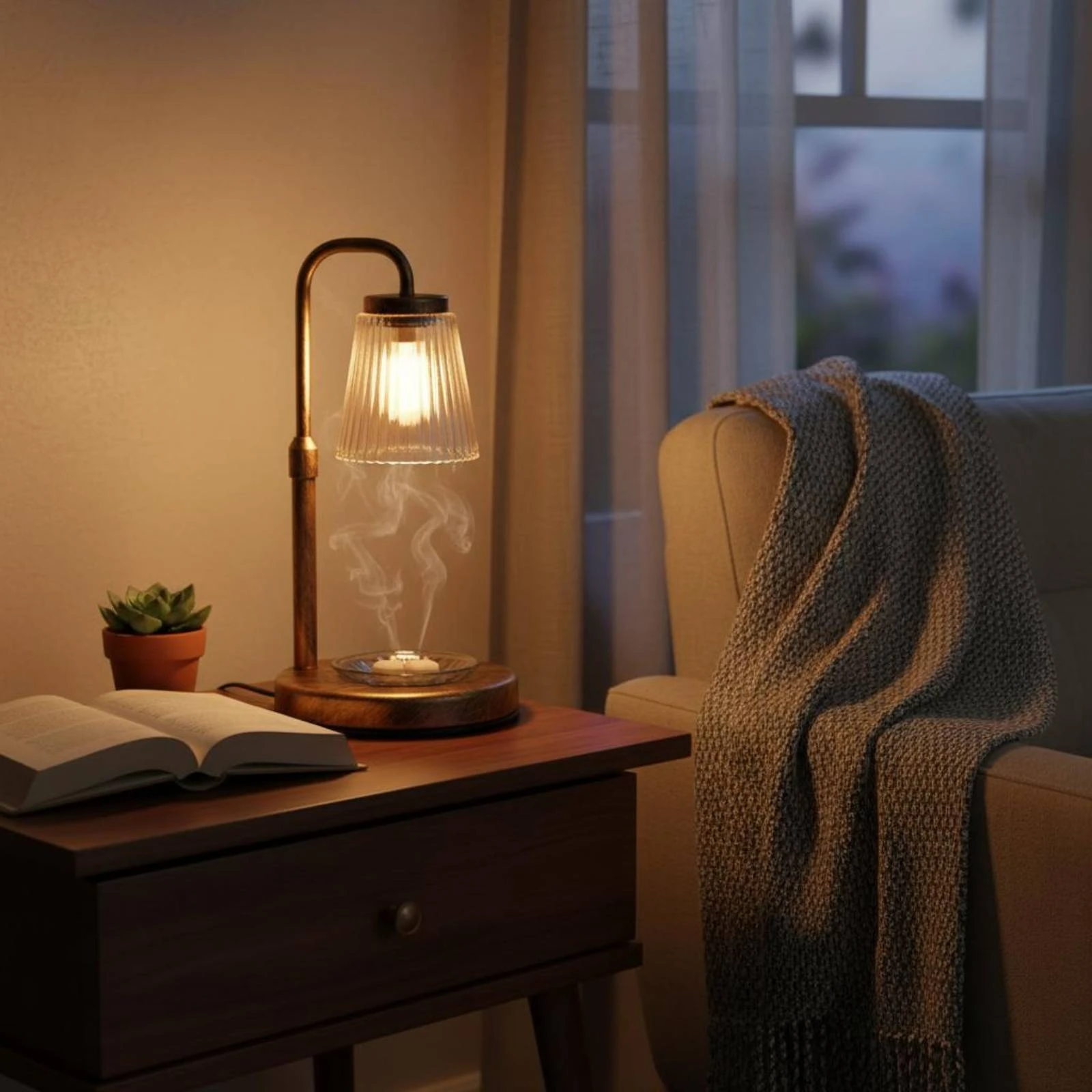 Candle Warmer Lamp Flameless Adjustable Candle Warmer Lamp Home Decor Flamewithout Eco-Friendly