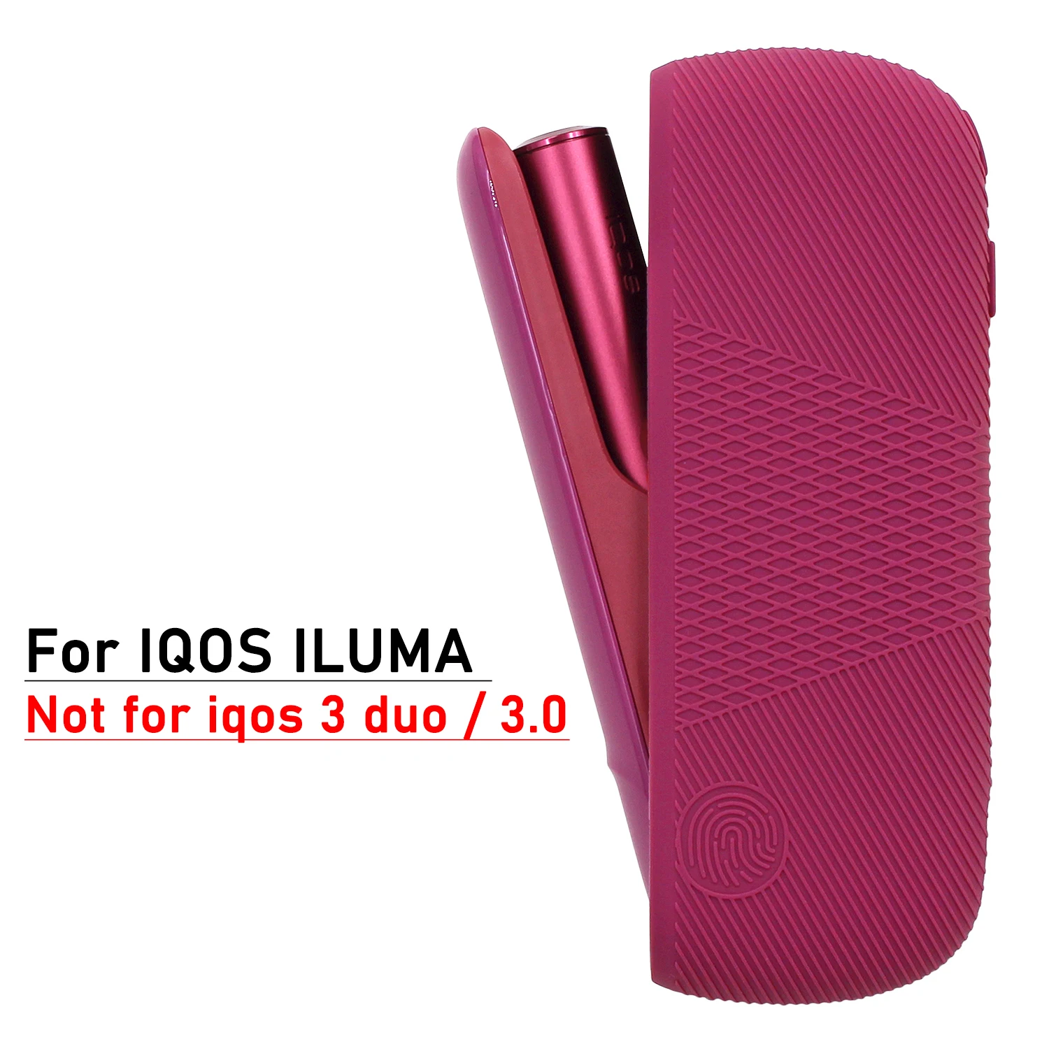 Silicone Case + Side Cover for IQOS ILUMA High Quality Protective Cover for IQOS 4 ILUMA Case Outer Accessories