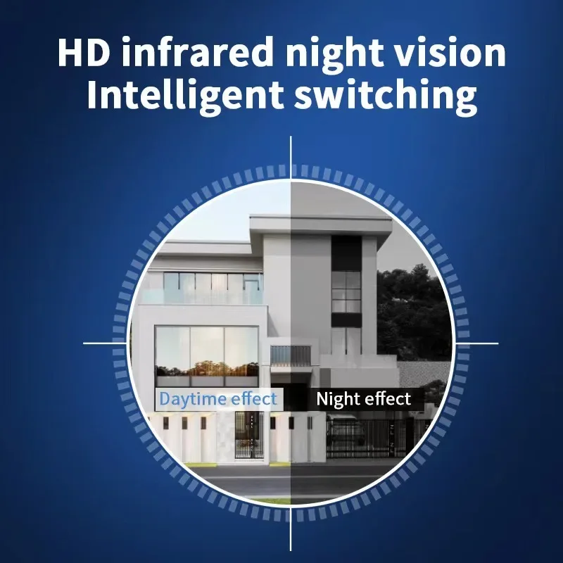 Smart Video Doorbell Camera Wifi HD IR Night Vision Intercom Mobile Phone Monitoring Wireless Door Bell Home  Security