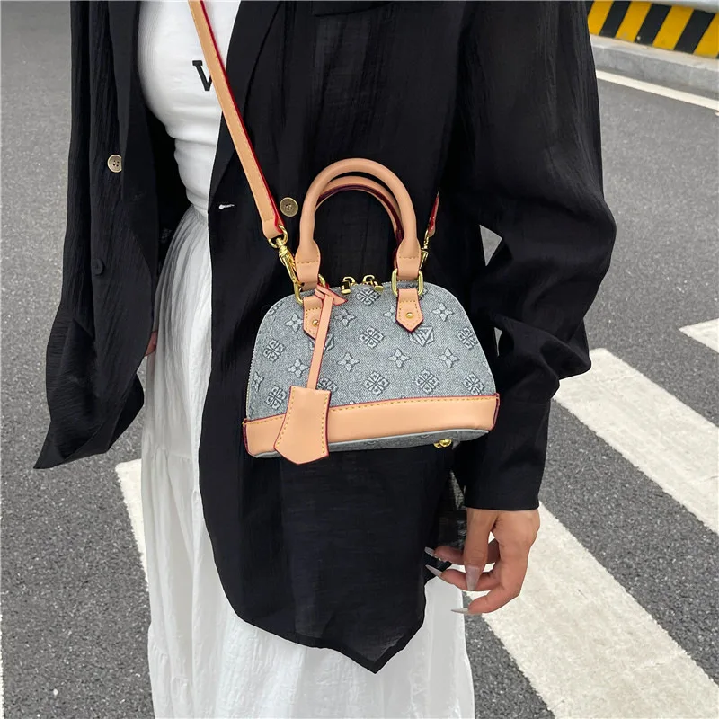 

2025 Vintage Shell Bag Women - Stylish Large Capacity Shoulder Crossbody Purse, Retro Fashion Hobo Bag for Work & Casual