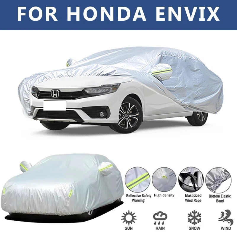 

For HONDA ENVIX Car Cover Outdoor Protection Covers Snow Sunshade Waterproof Dustproof Exterior UV Car Accessories