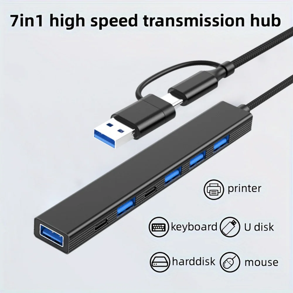 7 In 1 Usb A Usb C … - image