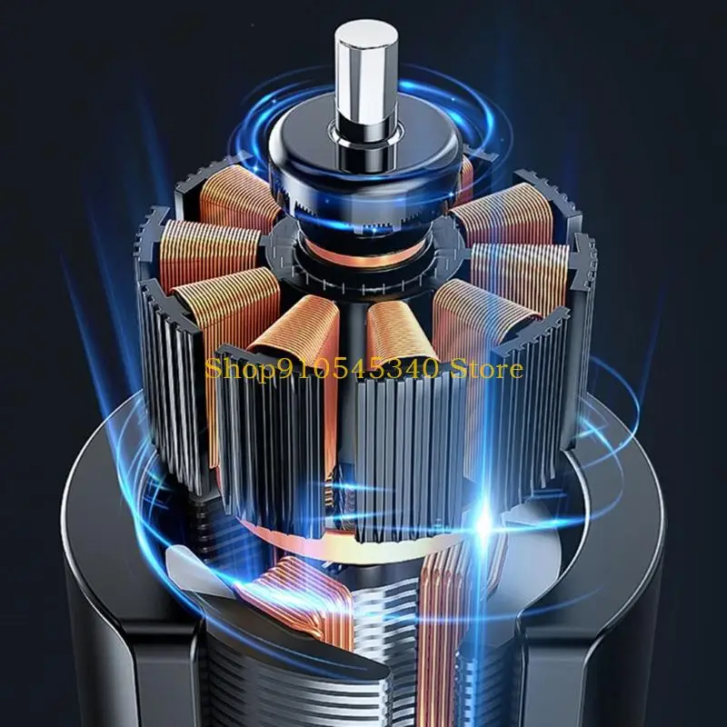 U2JA Electric Portable Air Pomps Wireless Pneyleftor Compressore a 72W con LED