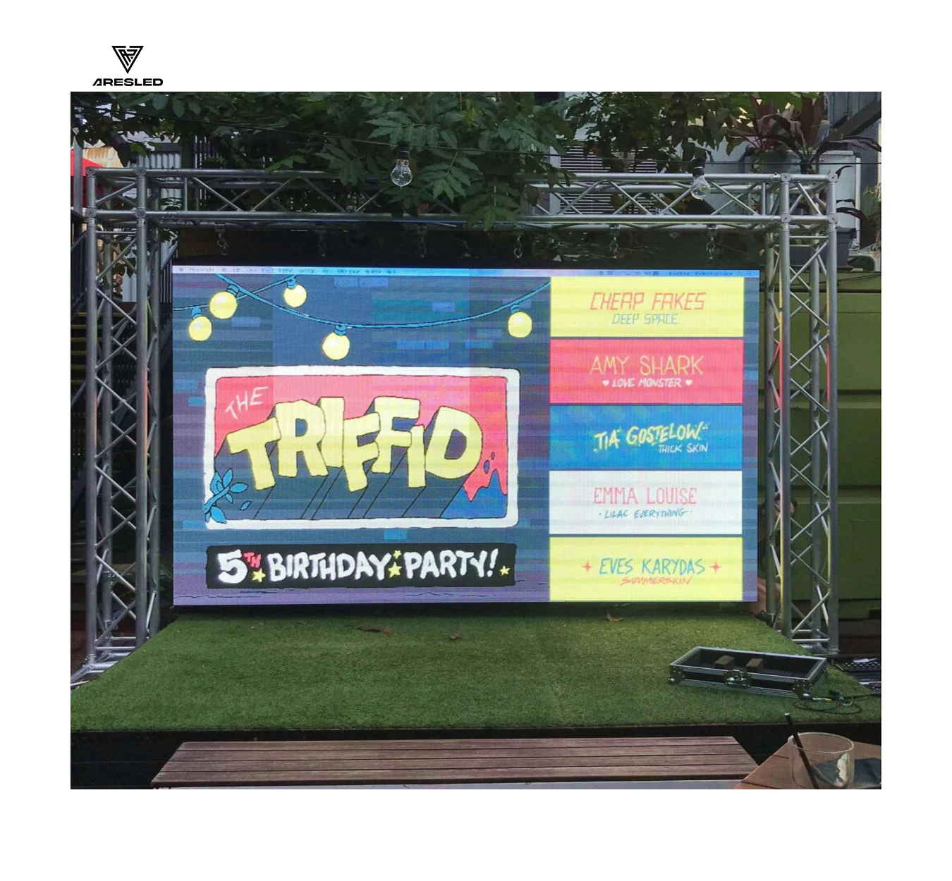 

P3.91 Outdoor Screen LEDwall Mall Electronic Video Wall Panel for Stage & Concert Display Stage Led Screen Usage Pantalla Led