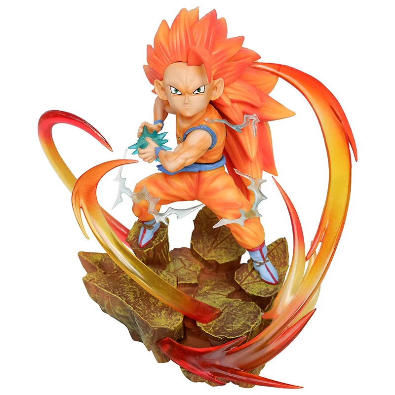 15 cm Nieuwe Anime Dragon Ball Z Super Saiyan Son Goku PVC Action Figure Model Ornamenten Verjaardagscadeautjes Speelgoed