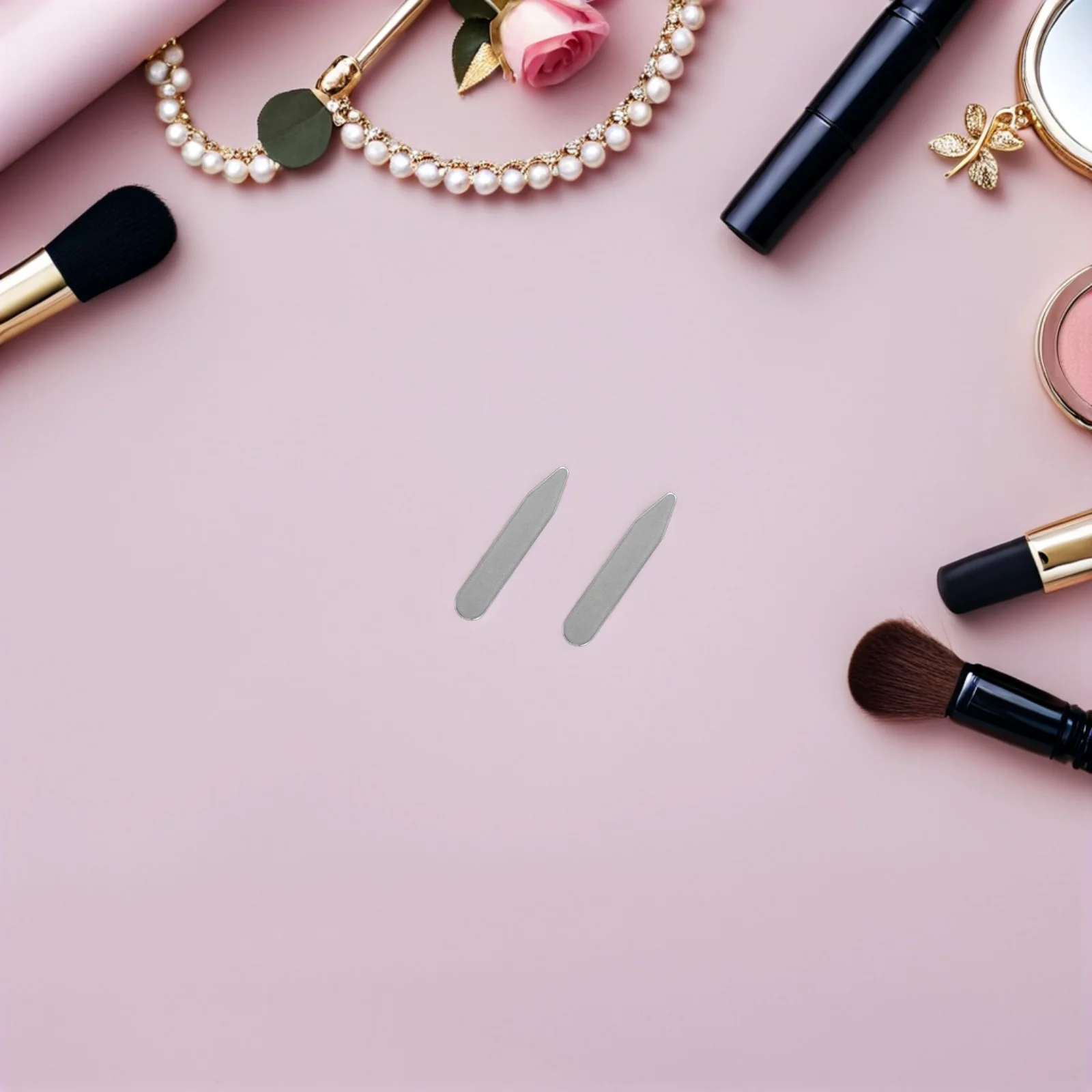 20개 셔츠 칼라 지지대 세트 - 남녀용 깨지지 않는 금속 칼라 인서트 - 스테인리스 스틸 드레스 셔츠 지지대