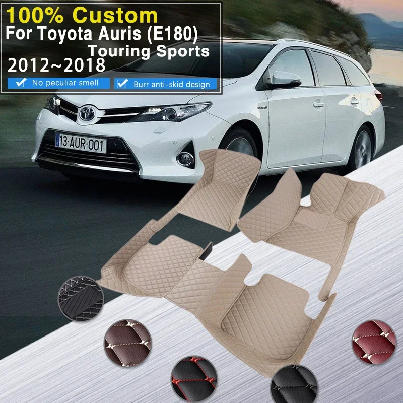 

Quality Car Mats For Toyota Auris Touring Sports Corolla Scion iM E180 2012~2018 Protective Carpet Anti Dirty Foot Pad Car Acces