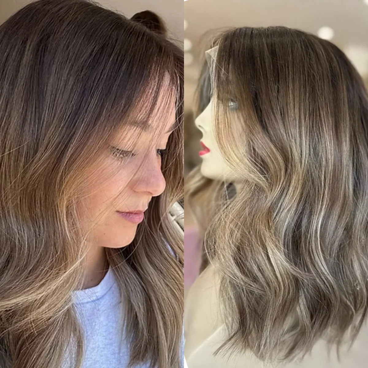 

Выделите шоколадно-коричневый парик, свободный пробор, свободные волны, синтетический парик, естественная линия волос, термостойкий, 13*4, кружевной парик высокой четкости