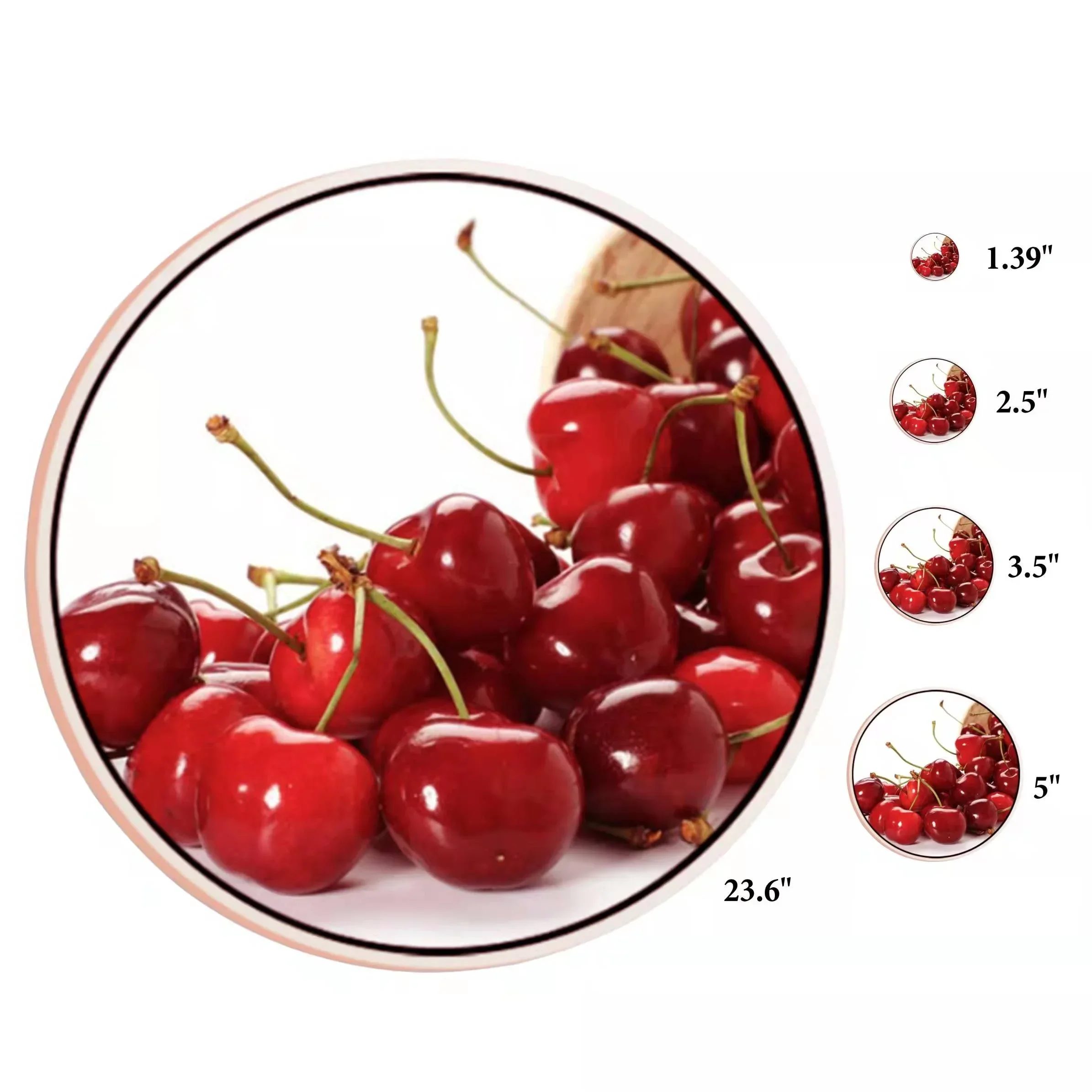 

customize 2.5" 3.4" 4" 5" 23.6" round monitor Lcd circle Display Advertising HDM Android LCD Round advertising Digital signage