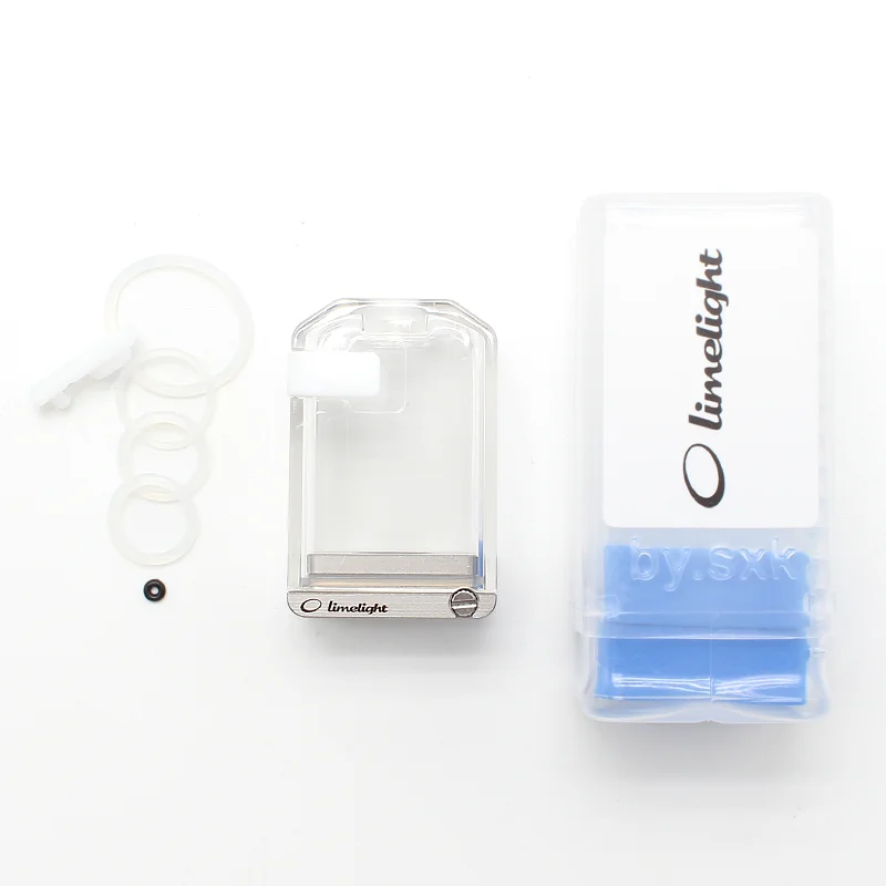 SXK Style LIMELIGHT AIO Boro 5 PCTG 316SS BB Mod Billet Box AIO Mods vape mod for pod systems - gallery image 5