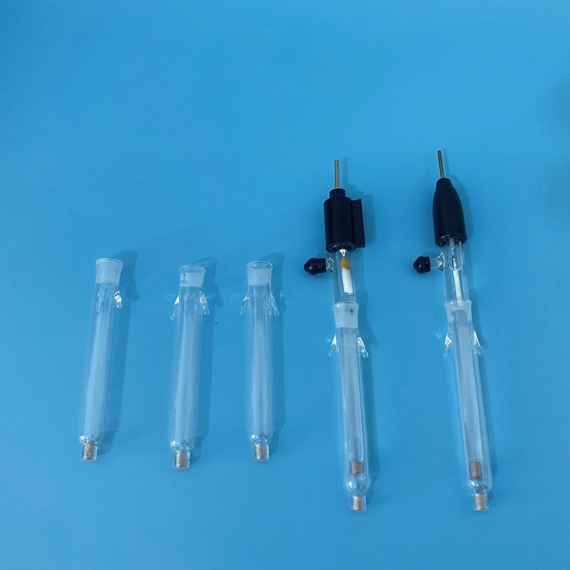 Eletroquímica Vidro Sal Ponte Prata Carbono Eletroquímica Ponte Adicionado Calomel Eletrodo Combinando Sal Ponte