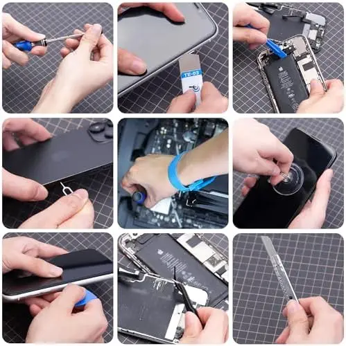 مجموعة مفكات مغناطيسية 82- في 1 مع عمود مرن لأجهزة iPhone، والكمبيوتر المحمول، وPS5، وXbox، والكاميرا، والكمبيوتر اللوحي