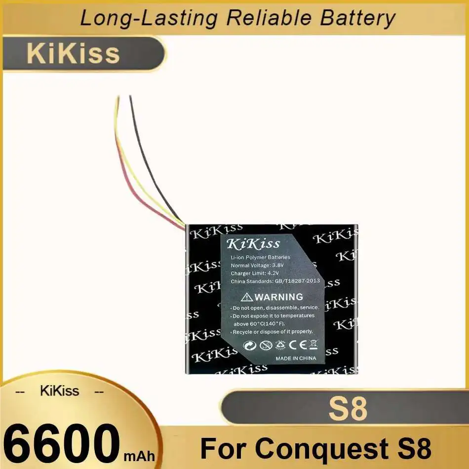 

Long-Lasting Performance Mobile Phone Battery For Conquest S8 6600Mah