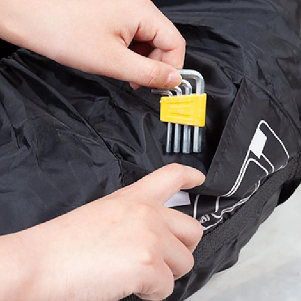 1pc Car Spare Tire Cover Case  Polyester Taffeta Tire Protection Cover Carry Tote Handle Storage Bags 66/88cm Diameter