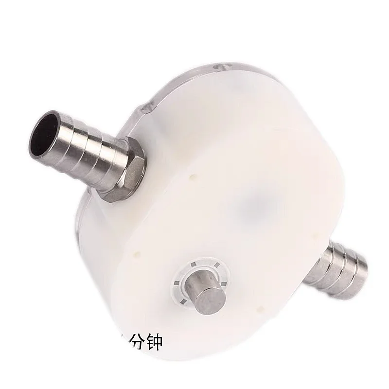 High Viscosity All-Plastic Gear Pump, Food Grade Micro Transfer Pump for Honey & Tahini, Small Filler Accessory