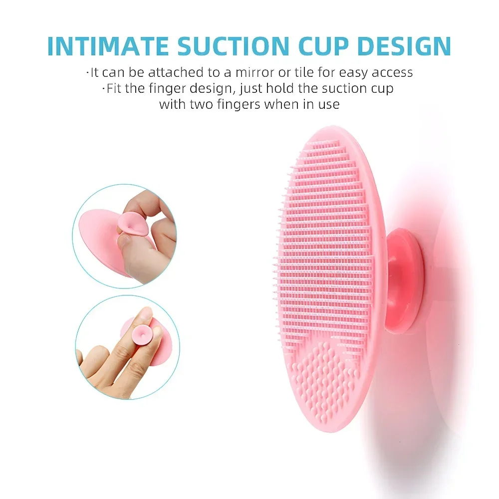 1 Pc Siliconen Gezichtsreiniging Pad Gezicht Porie Mee-eter Exfoliërende Cleanser Gezicht Spa Massager Borstel Huid Reiniging Scrubber Gereedschap