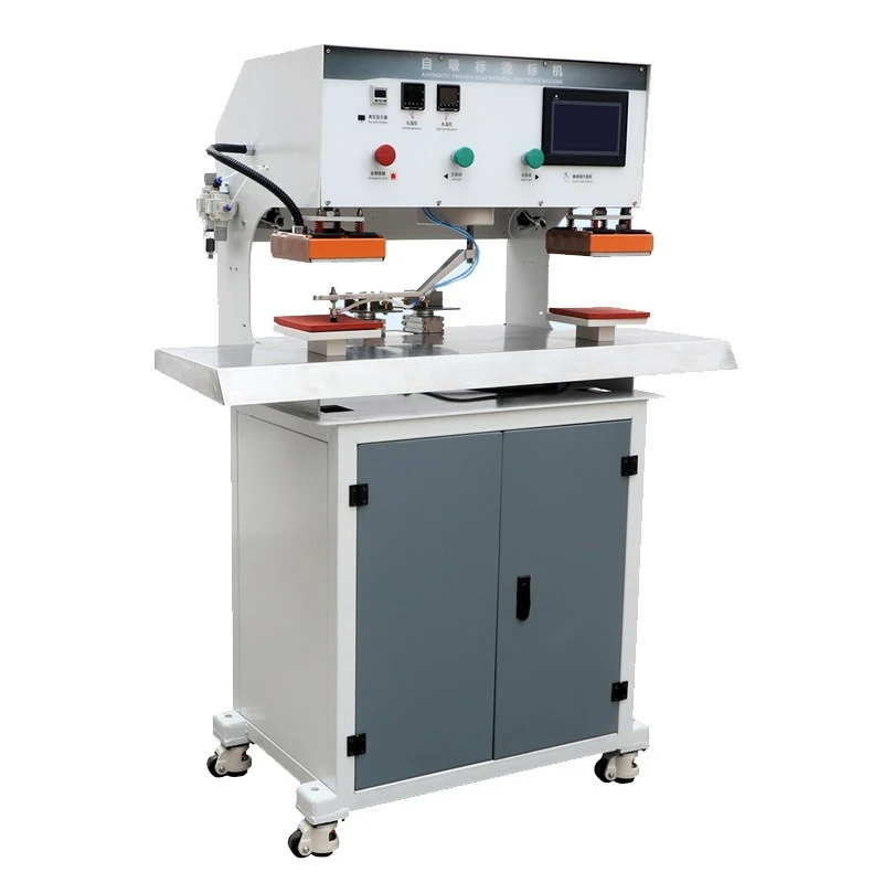 Automatic label hot stamping machine heat transfer garment T-shirt pressing machine large format automatic hot stamping machine