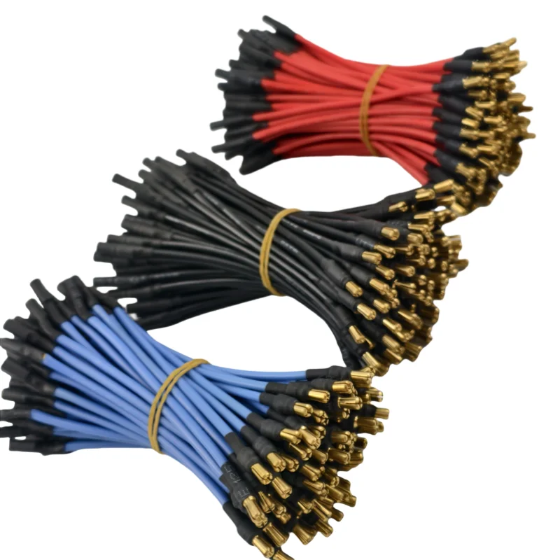 10 Stück Motor-Verlängerungskabel, 3,5 mm Bananenkopf, 16 AWG, weicher Silikondraht, 100 mm, für Modellflugzeug-Zubehör