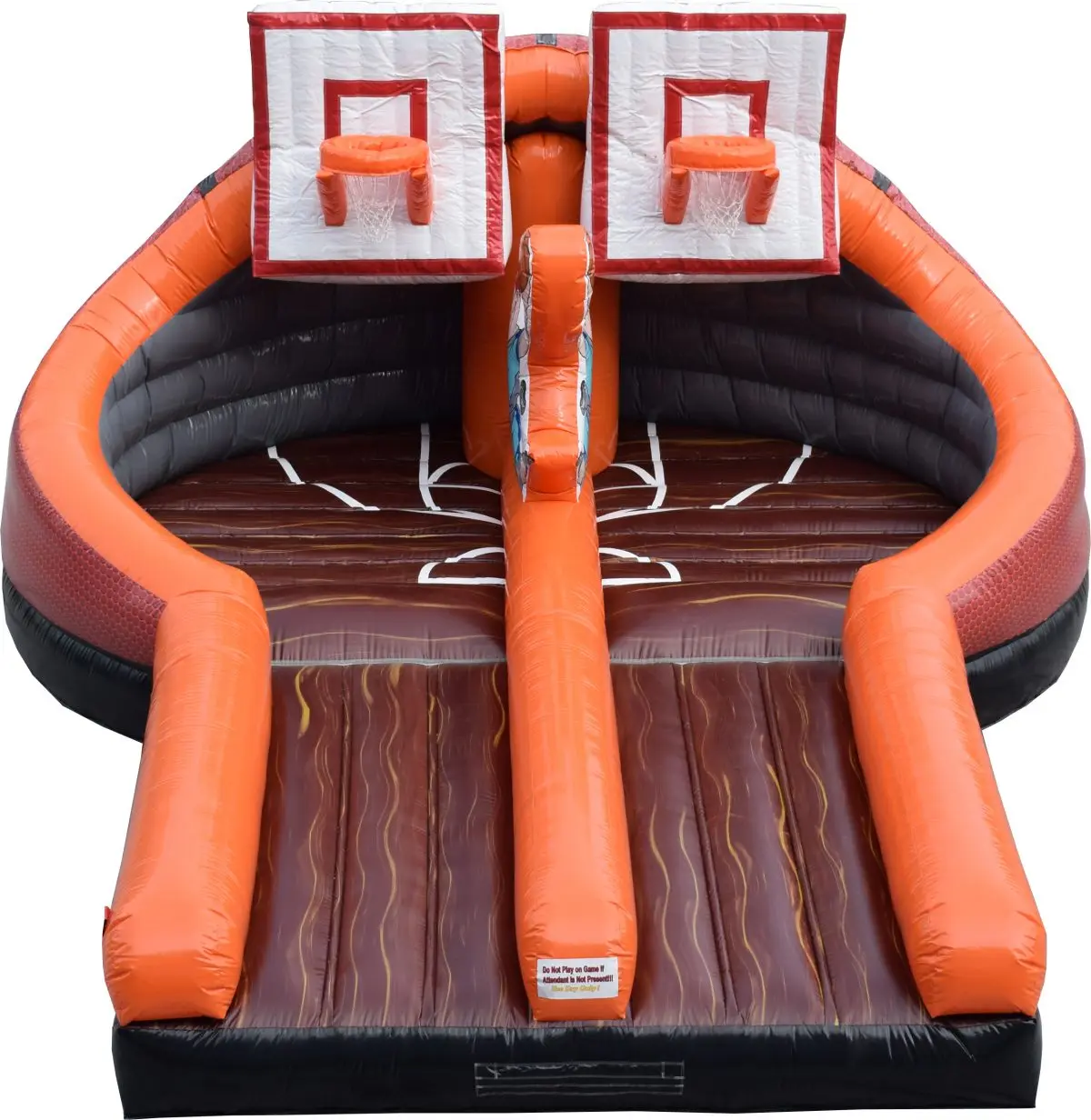 Amusement Equipment Inflatable Sports Basketball Hoop Carnival Party Inflatable Game With Air Blower