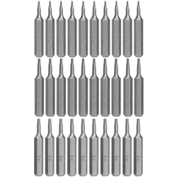 10pc Pentagram Screwdriver Bit 4mm Small Hex Shank Screw Driver Bits Set P2 P5 P6 Pentacle Star Head Screwdriver Bits Power Tool