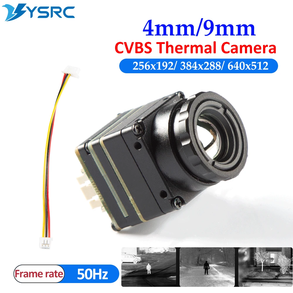 

Тепловизионная камера CVBS 256x192/384x288/640x512, мини-термодуль FPV, объектив 9 мм, фокальный плоский детектор 12 мкм для деталей квадрокоптера FPV