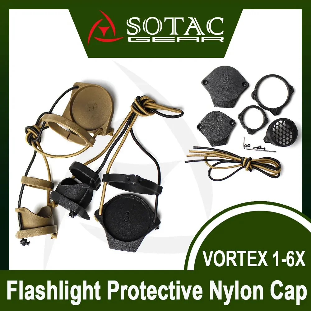 

Tactical Aiming Optics Lens Covers Vorte Scope Riflescope Flip Up Protection Cap For VORTEX 1-6X Accessories SOTAC-GEAR