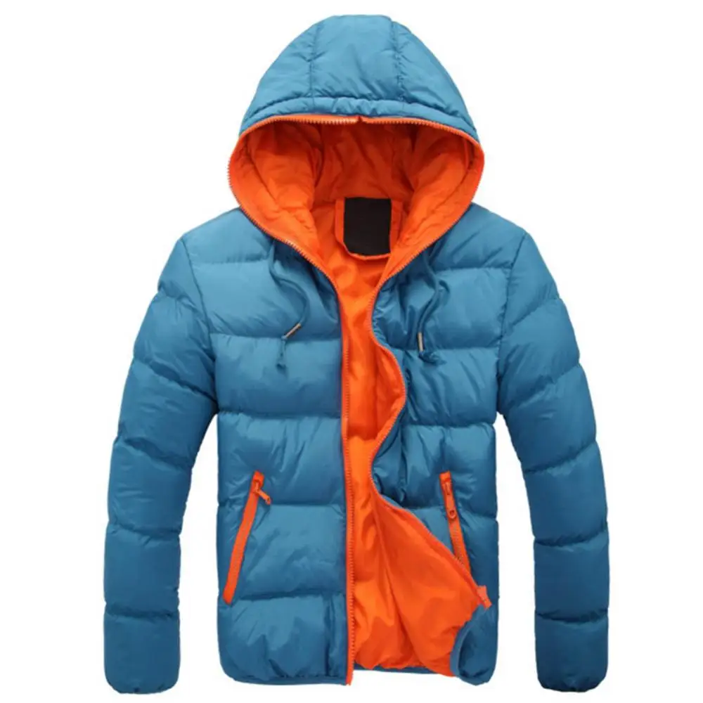 Sobretudos Windproof casuais masculinos, Parkas grossas quentes, jaqueta com capuz, roupas masculinas outwear, casaco de inverno, 2023
