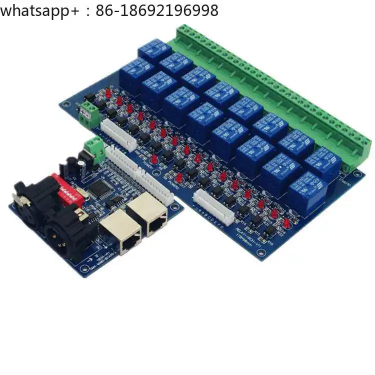 DMX-RELAY-16CH Decoder DMX12 Controller RGB Decoder