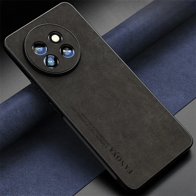 For Xiaomi 14 Civi Luxury Skinsheep Leather Case for Xiaomi Mi14 Civi 5G Civi 4pro 3 Camera Protect Shockproof Silicone Bumper