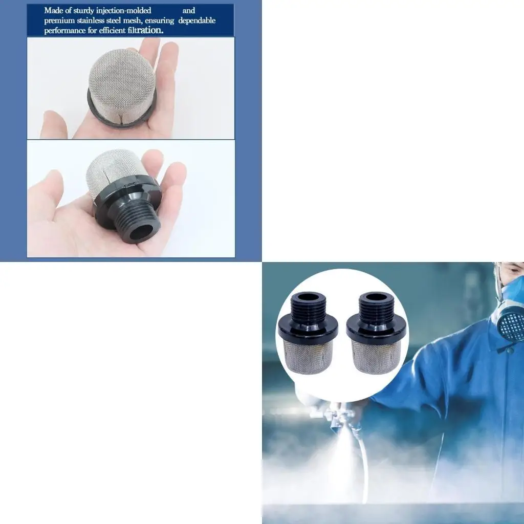 

Leakproof PTFE Seal 3/4Inch NPT Thread Airless Sprayer Inlet Filter 288716