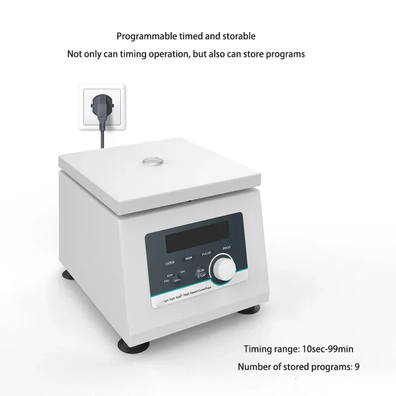 

Small New AHigh-speed Centrifuge Desktop Small 1.5/2ml Number Microscopic PCR Tube Serum Fat Separator Laboratory
