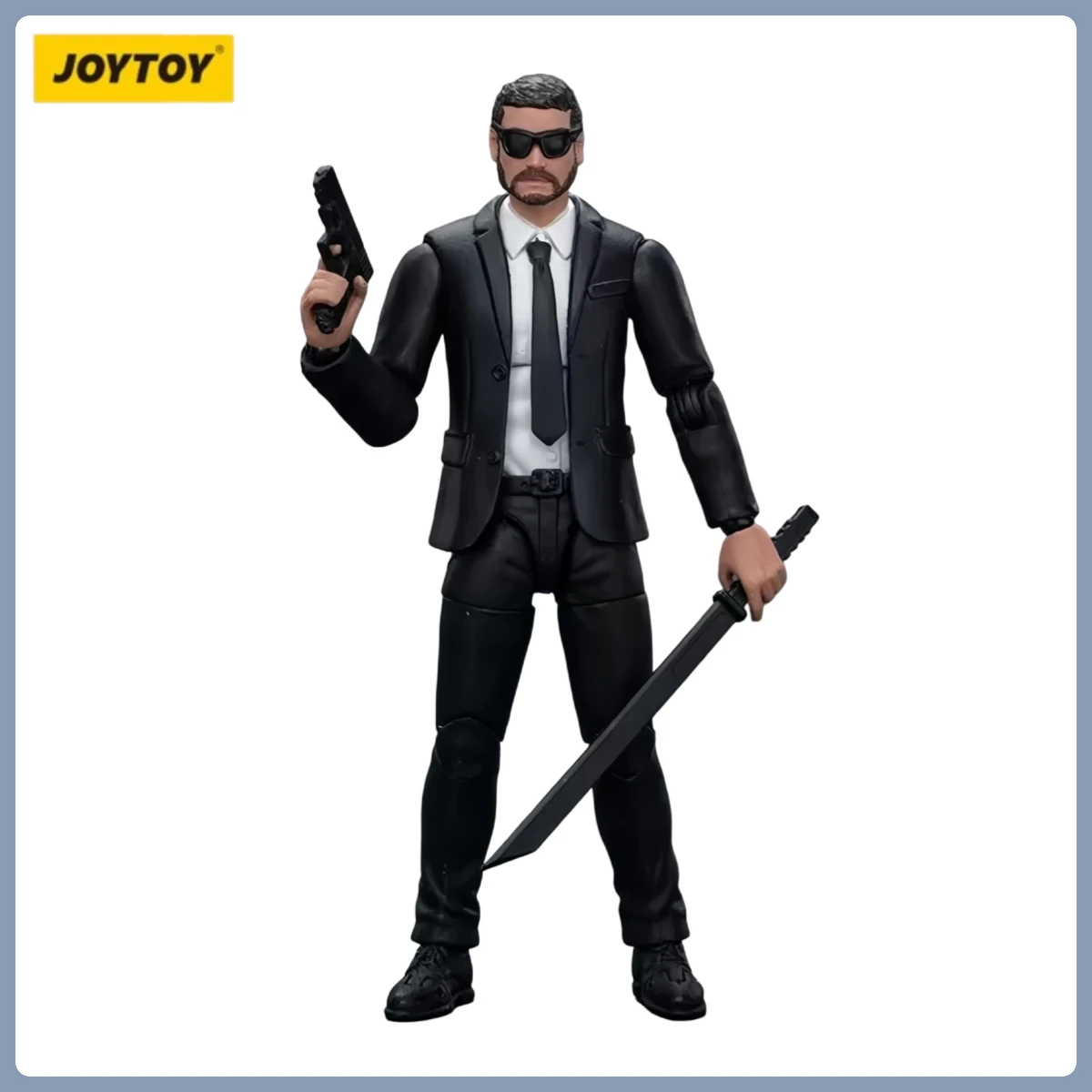 

Original JOYTOY Hardcore CoolPlay Series Military Figure 16 1/18 Scale Action Figure Black Suit Soldier Model Toy for Collection
