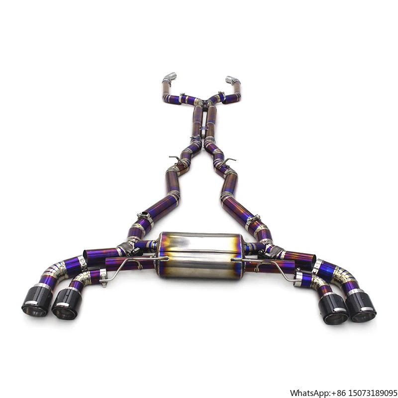 

BK Valvetronic Exhaust System for M550/M550i G30/N63 4.4TT 2019-2025 Titanium Catback Muffler Enhanced Power