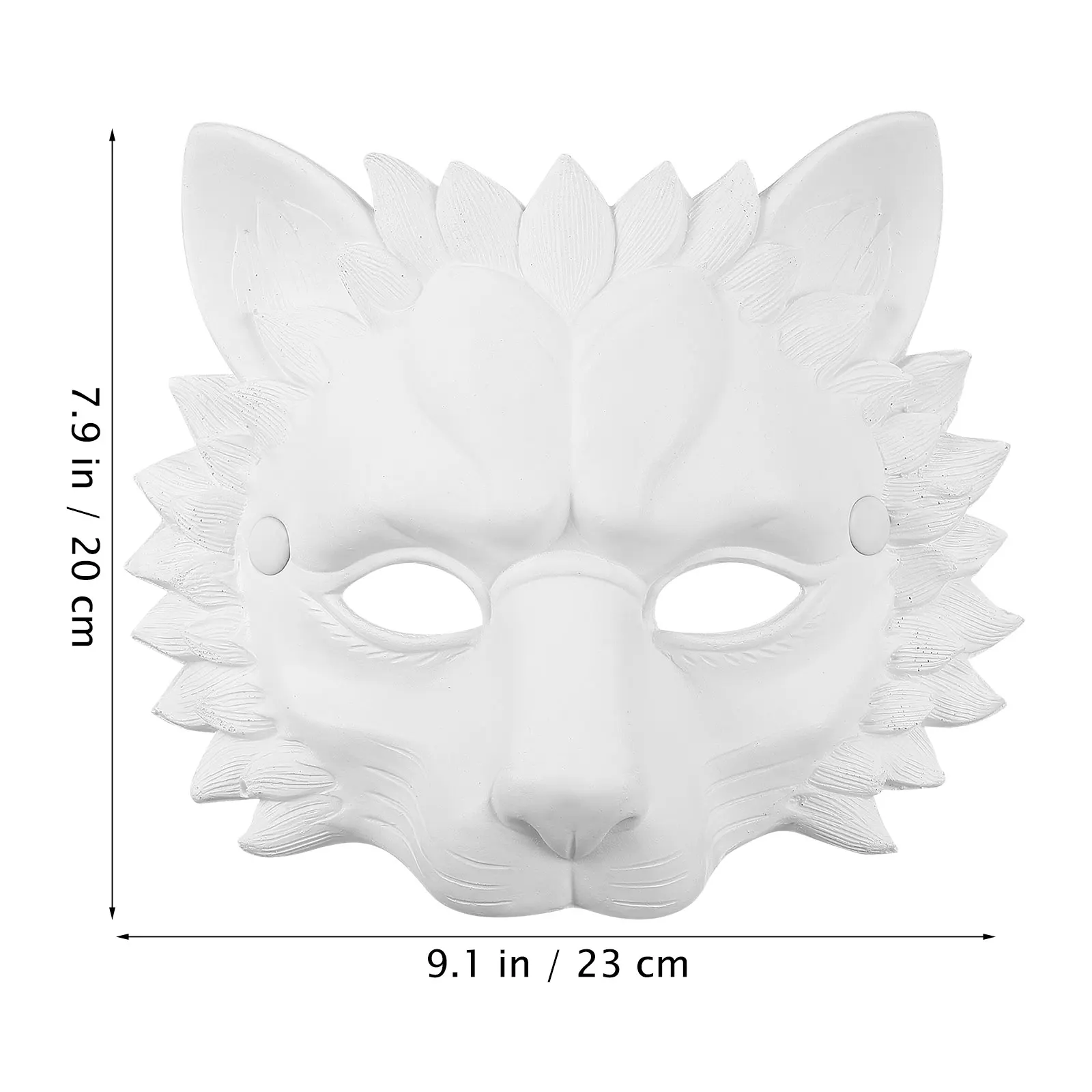 Cosplay Lion Mask PU Half Face Animal Masks Masquerade 3D DIY Halloween Party Mask Masques Mask for Men Women Anime Fancy Dress