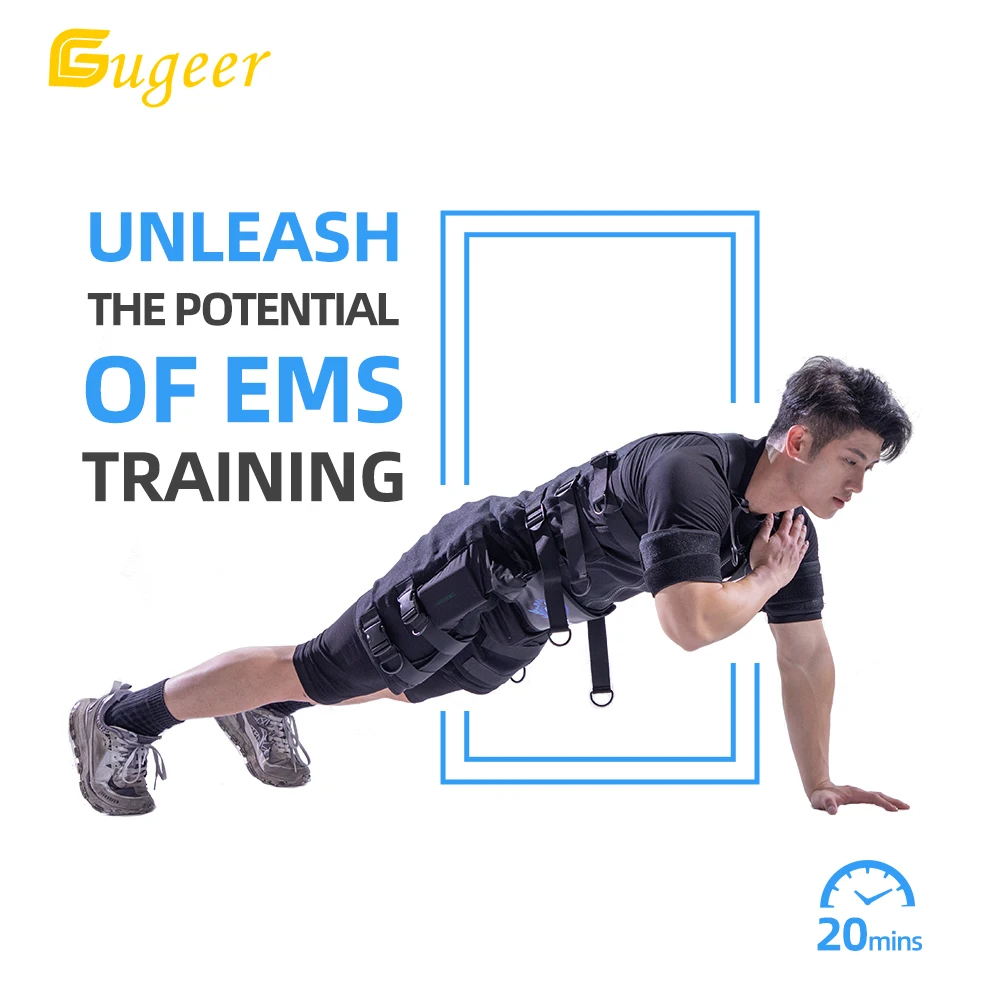 

Customizable Imotion Hand-Held EMS Training Suit Gym Equipment for Fitness Studio Muscle Stimulation with US Plug