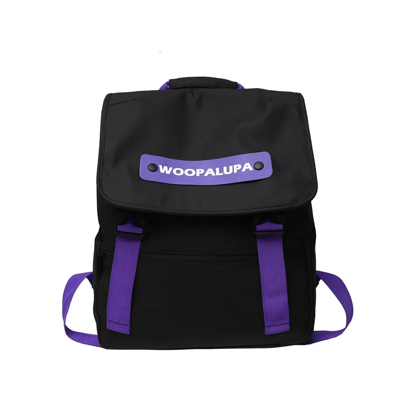 

Women Nylon Cute Backpack Female Student College School Bag Badge Girl Backpack Large Capacity Ladies Fashion Bags Mochila