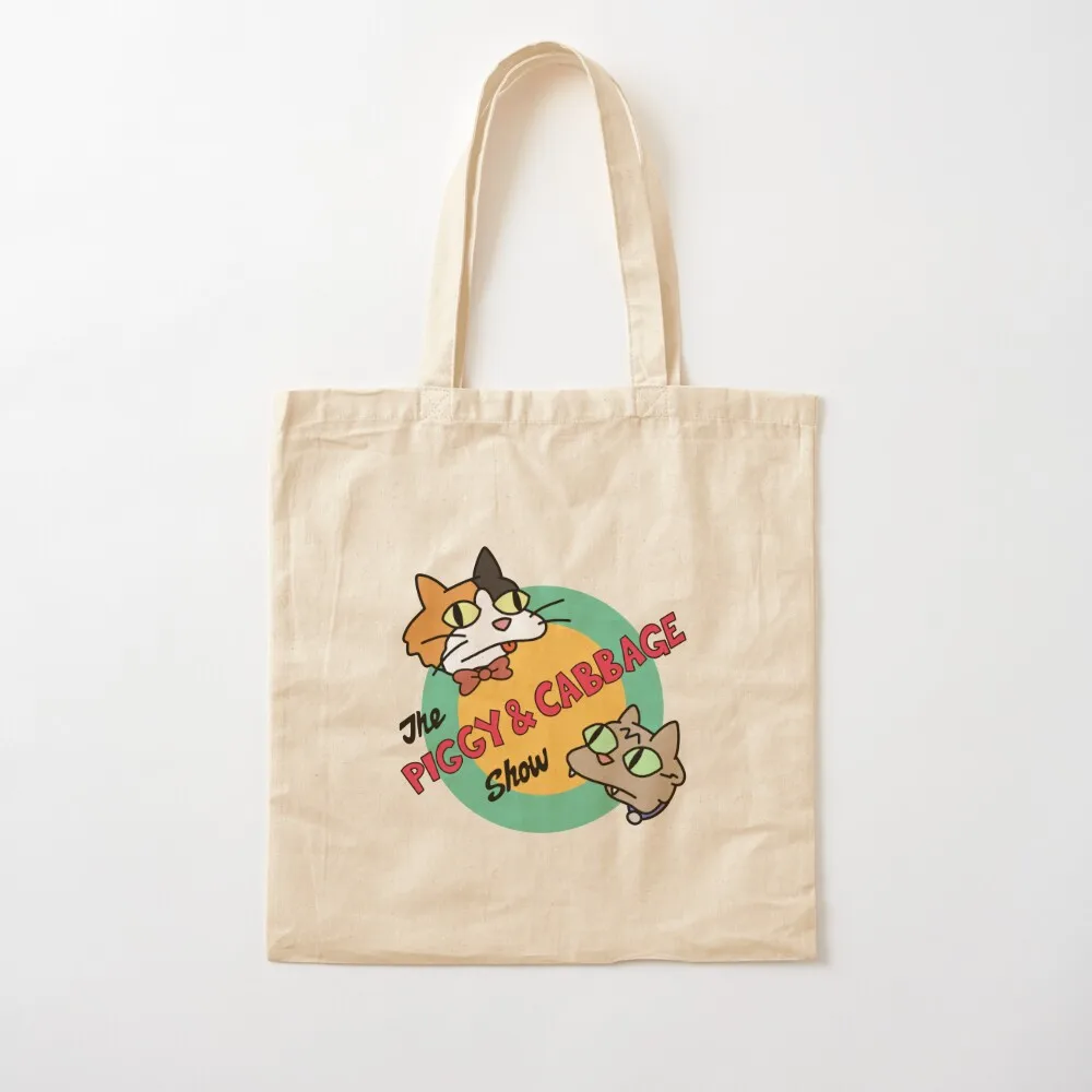 

The Piggy & Cabbage Show Tote Bag canvas shopping bag Women's tote bag tote screen